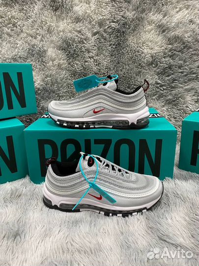Nike Air Max 97 Оригинал Silver bullet Оригинал Се