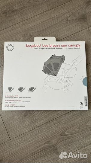 Летний капюшон bugaboo bee 3, bee 5