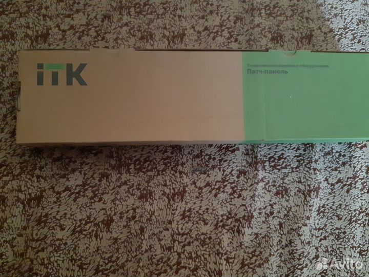 Патч панель 24 порта