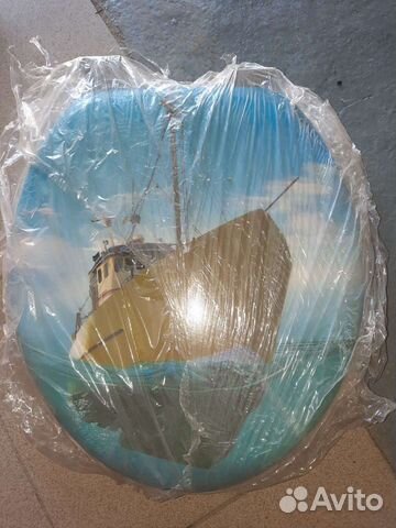 Крышка на унитаз новая