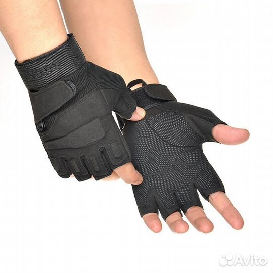 Нескользящие мужские тактические перчатки