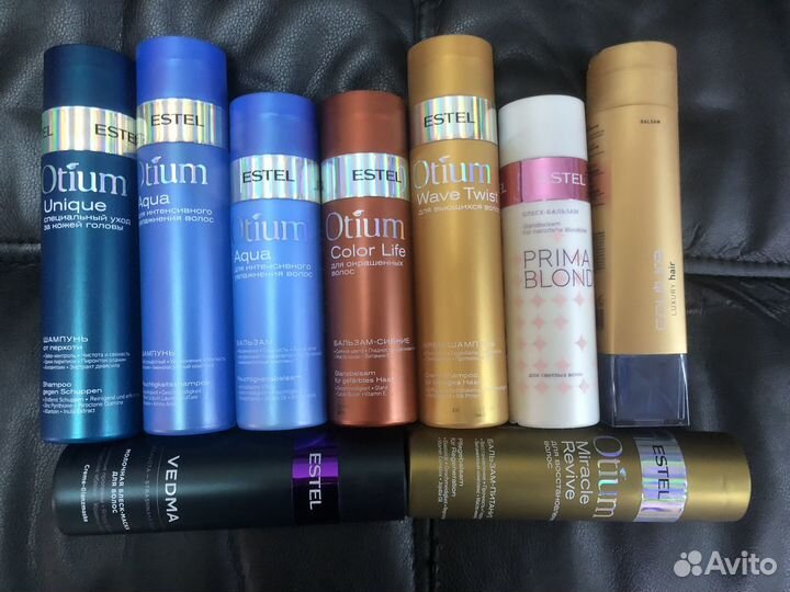 Шампунь, бальзам, маска estel естель otium couture