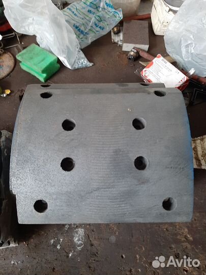 Накладки + заклепки барабан bpw saf ror