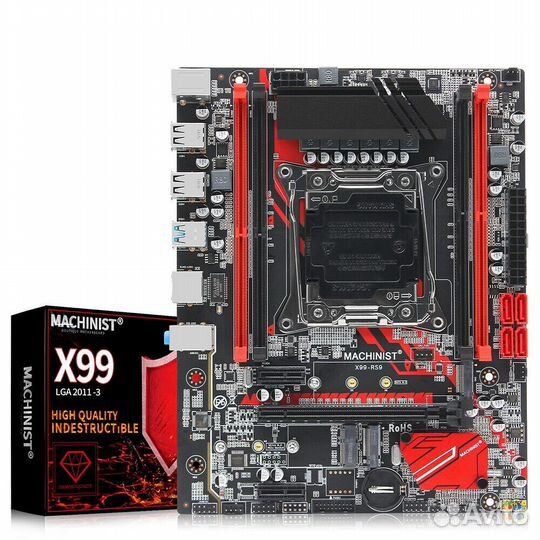 Комплект Machinist X99-RS9 xeon e5 2670v3
