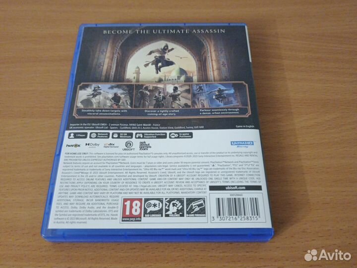 Assassins creed mirage ps5