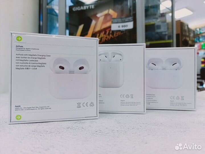 Беспроводные наушники EarPods / AirPods new