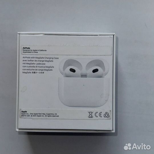 Наушники apple airpods 3