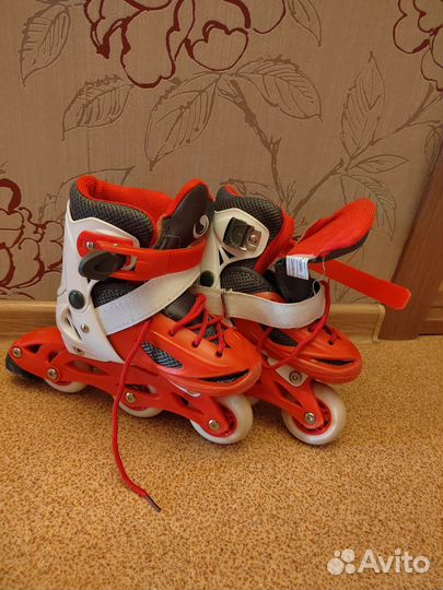 Роликовые коньки детские раздвижные