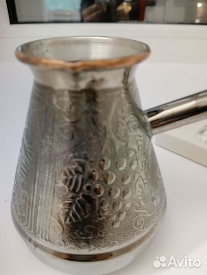 Турка для кофе медная