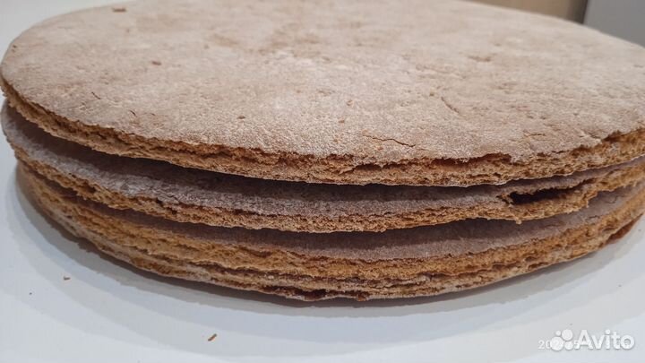Медовые коржи для торта