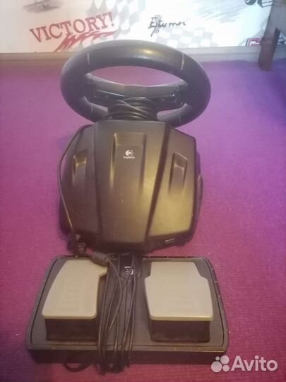 Руль Logitech rally+Memory Card 8mb