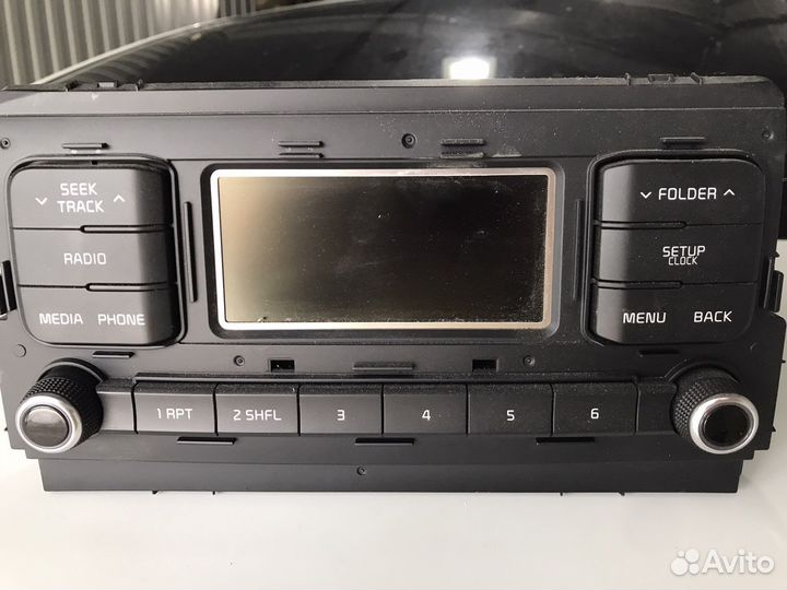 Штатная магнитола c рамкой Kia Optima