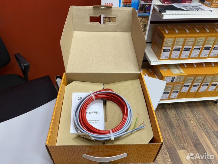 Тёплый пол, нагревательный кабель 