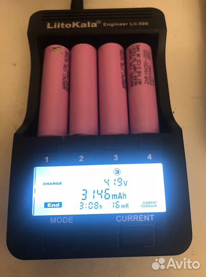 С хранения li-ion 18650 Samsung 30Q 3100mAh 20А