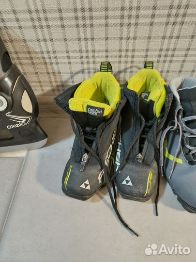 Лыжные ботинки fisher 34