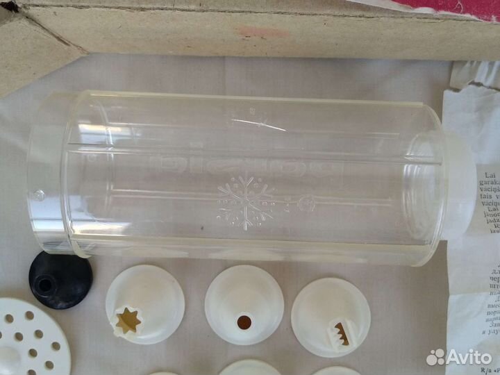 Шприц сбивалка кондитерский СССР новый в коробке