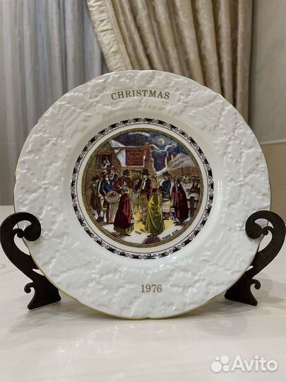 Рождественские тарелки по годам 1976-81, Coalport