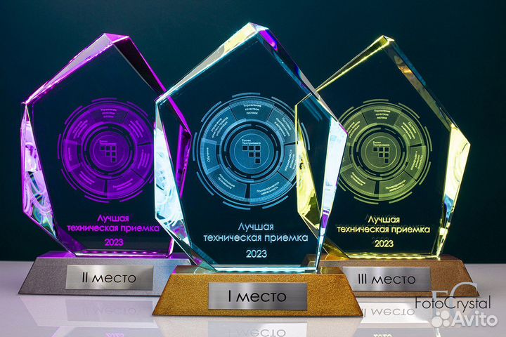 Подарки и сувениры с 3D гравировкой внутри стекла