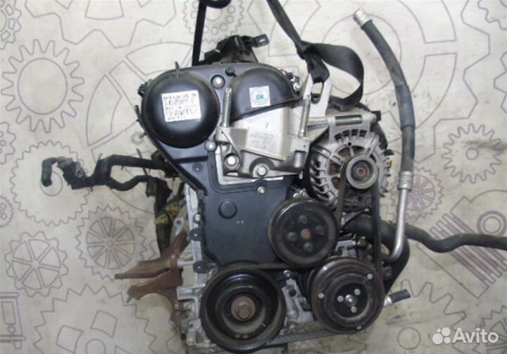 Двигатель Ford Fiesta 1.6 uejd