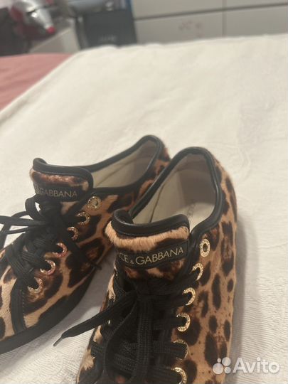 Dolce&gabbana, кеды женские в отличном состоянии