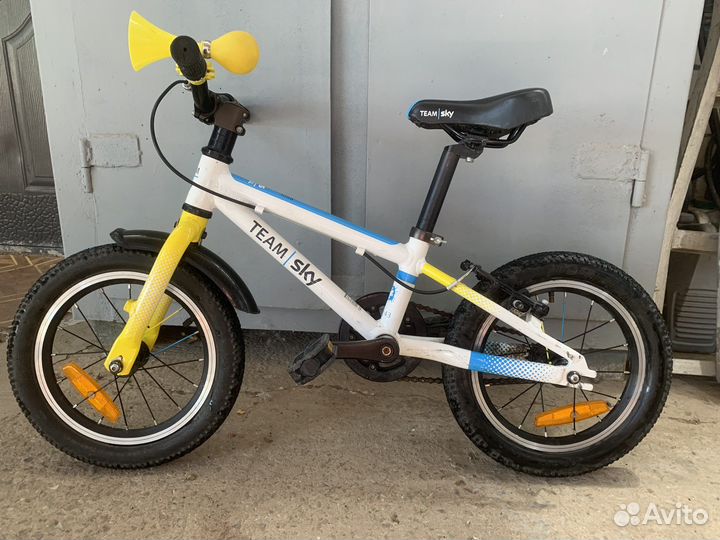 Детский двухколесный велосипед frog 43 колеса 14