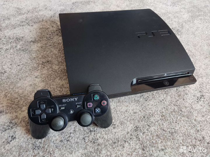 Прошитая PS3 Slim+GTA 5, FIFA, Minecraft