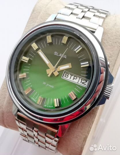 Часы Слава механика СССР новые 2 вида