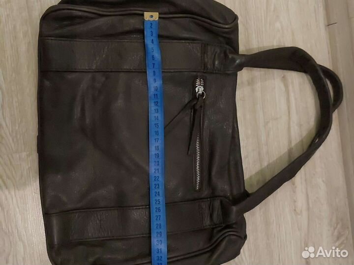 Натуральная кожаная сумка