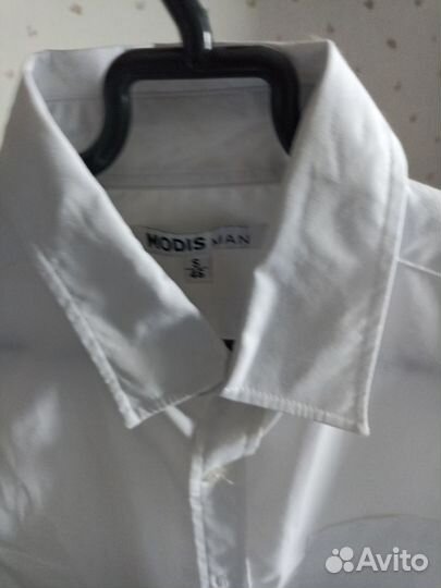 Мужская рубашка белая, размер S
