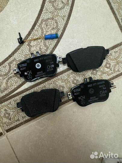 Тормозные колодки mercedes w213 оригинал