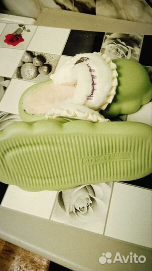 Женские домашние тапочки