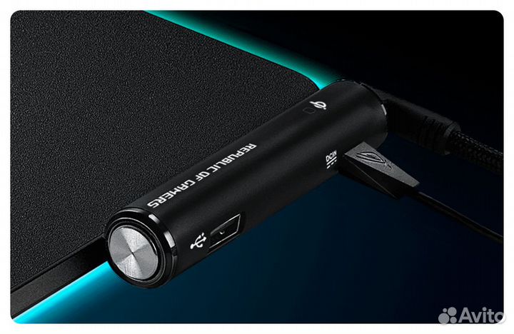 Коврик для мыши Asus ROG Balteus Qi 90MP0120-B0UA0