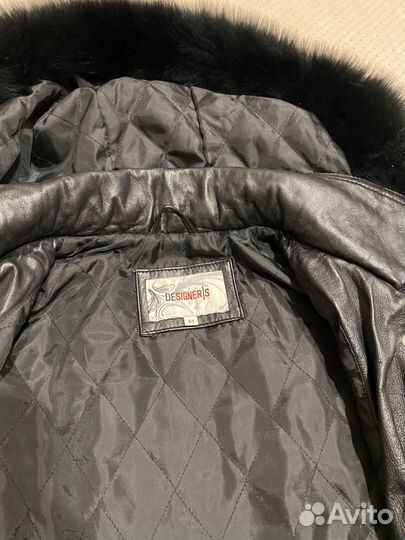 Куртка кожаная женская