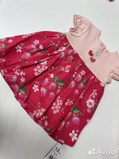 Платье новое mothercare 62-92 см