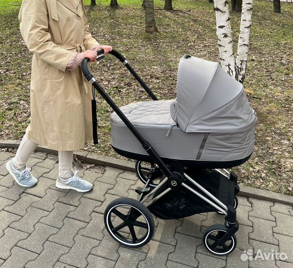 Коляска Cybex Priam 3 Soho Grey (2 в 1)