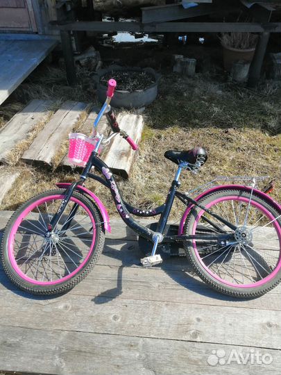 Велосипед детский 20 дюймов для девочки бу