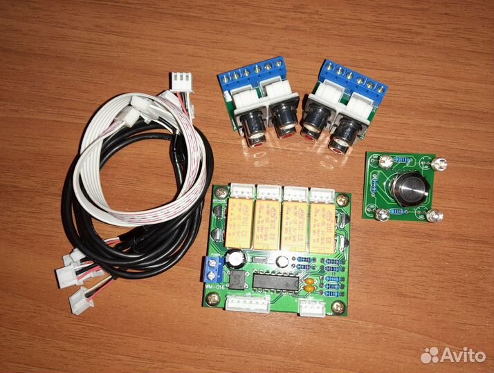 Селектор аудио входов для усилителя мощности