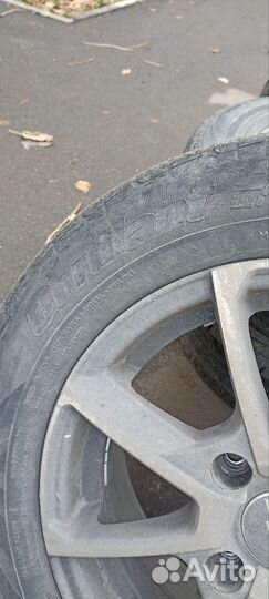 Летняя резина на дисках р15