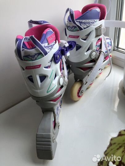 Роликовые коньки детские раздвижные