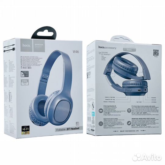 BT Гарнитура hoco W46 (White)