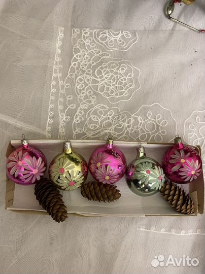 Елочные игрушки СССР