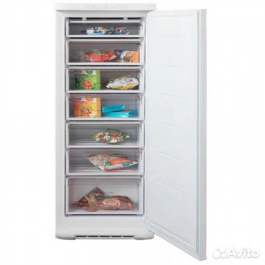 Морозильник Бирюса. 145 см. Новый