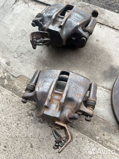 Компмект 256 вентилируемых тормозов пассат б3