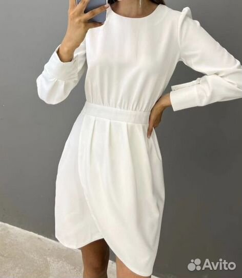 Платье на роспись/белое платье