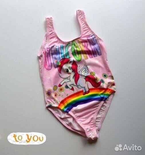 Купальник для девочки новый
