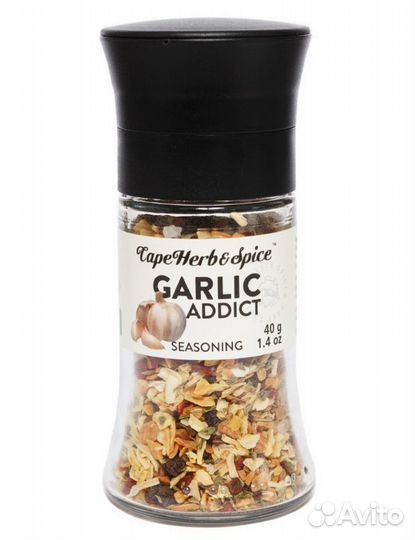 Приправа Garlic Addict 40г мини-мельница