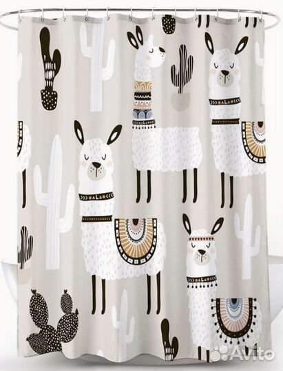 Штора для ванной комнаты 180*200