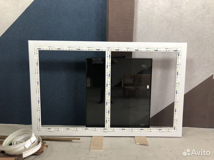 Пластиковое окно новое