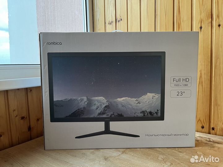 Компьютерный монитор 23 дюйма Новый