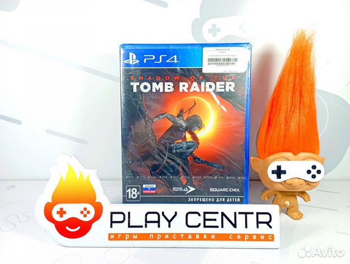 Диск для PS4 Shadow of the Tomb Raider Новый